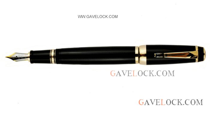 AAA MontBlanc Boheme Replica Noir Black & Gold Fountian Pen